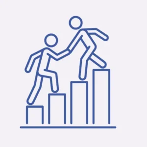 Getting an Adult Diagnosis - ADHD and Autism Image of a person giving a helping hand to another